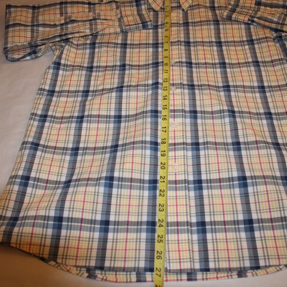 Pendleton METRO Shirt Mens LS LARGE Plaid - Picture 7 of 7